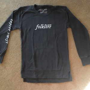 Taylor Swift folklore Folk Songs Long Sleeve Tee
